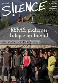 Couverture du numéro 523 de la revue Silence dédié au réseau REPAS